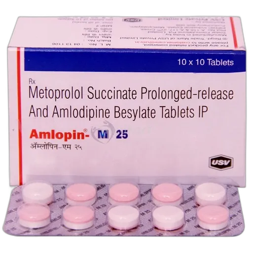 amlopin m 25mg tablet 10's